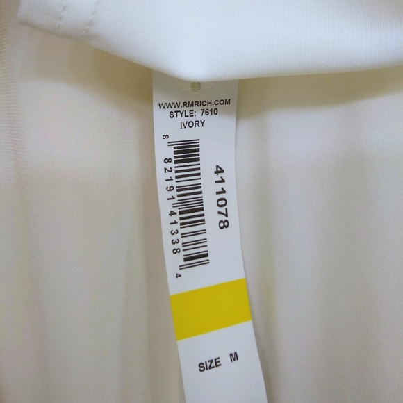 R&M Richards, Lightweight Shrug, ivory sz M NWT - Picture 4 of 4